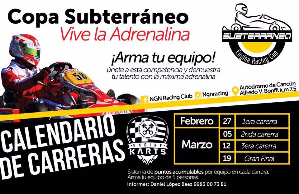 CARRERAS autodromo cancun