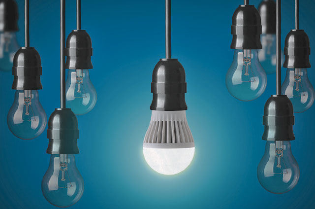 Luz LED, alternativa ecológica