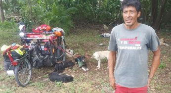 Recorre México para mostrar el amor hacia los animales