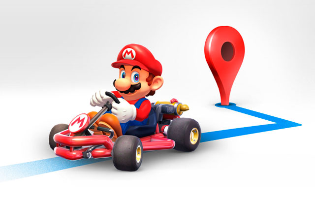 Mario Bros te guiará en Google Maps durante los próximos días