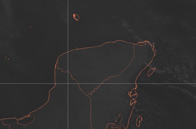 Se pronostica día despejado y fresco en Quintana Roo