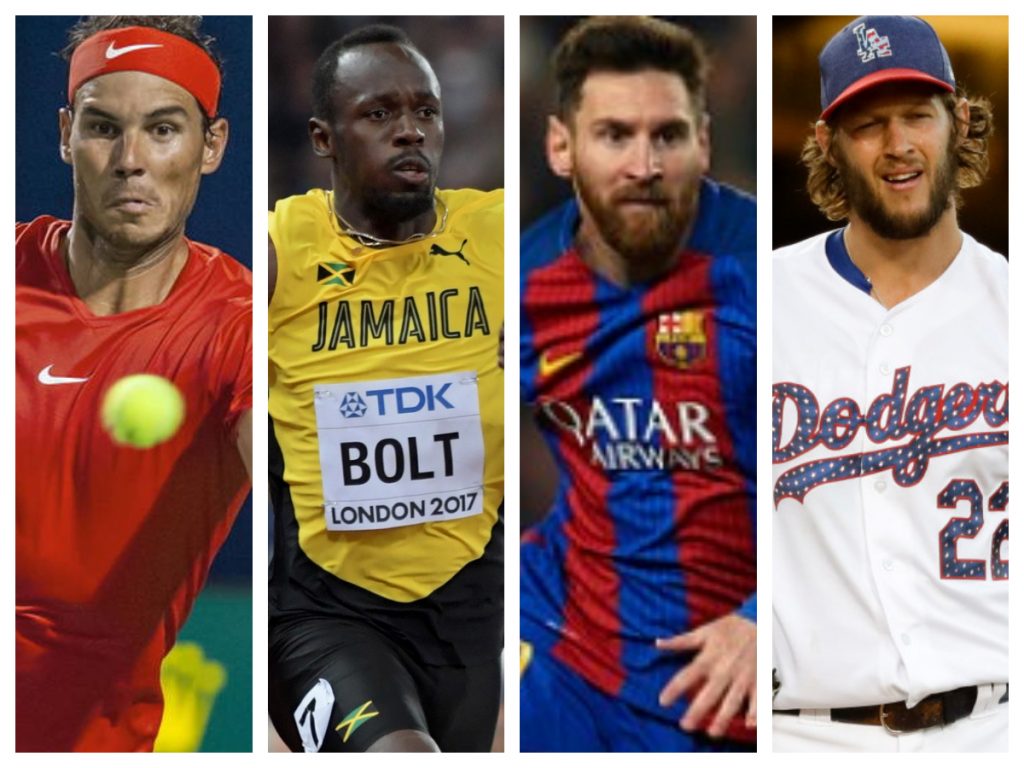 Deportistas, cracks, campeones y zurdos