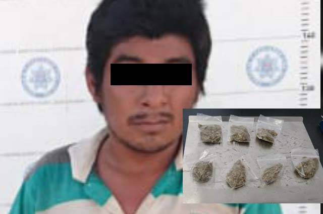 Autoridades capturan a persona con drogas en su posesión