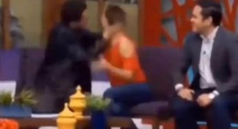 ‘Quise ser divertido’: acosan a conductora en pleno programa