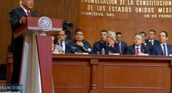 La Constitución está muy ‘parchada’ y no debe descartarse una nueva: AMLO
