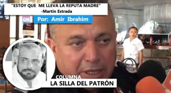 “ESTOY QUE ME LLEVA LA REPUTA MADRE”: Martín Estrada