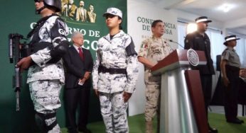 Presentan uniformes que empleará la Guardia Nacional