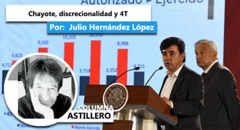 Chayote, discrecionalidad y 4T