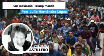 Sur mexicano: Trump manda