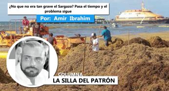 ¿No que no era tan grave el Sargazo? Pasa el tiempo y el problema sigue