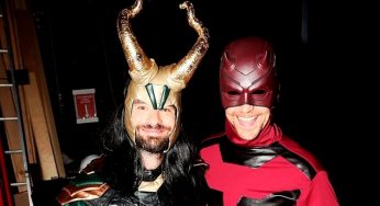 Daredevil se disfrazó de Loki y Loki se disfrazó de Daredevil este Halloween