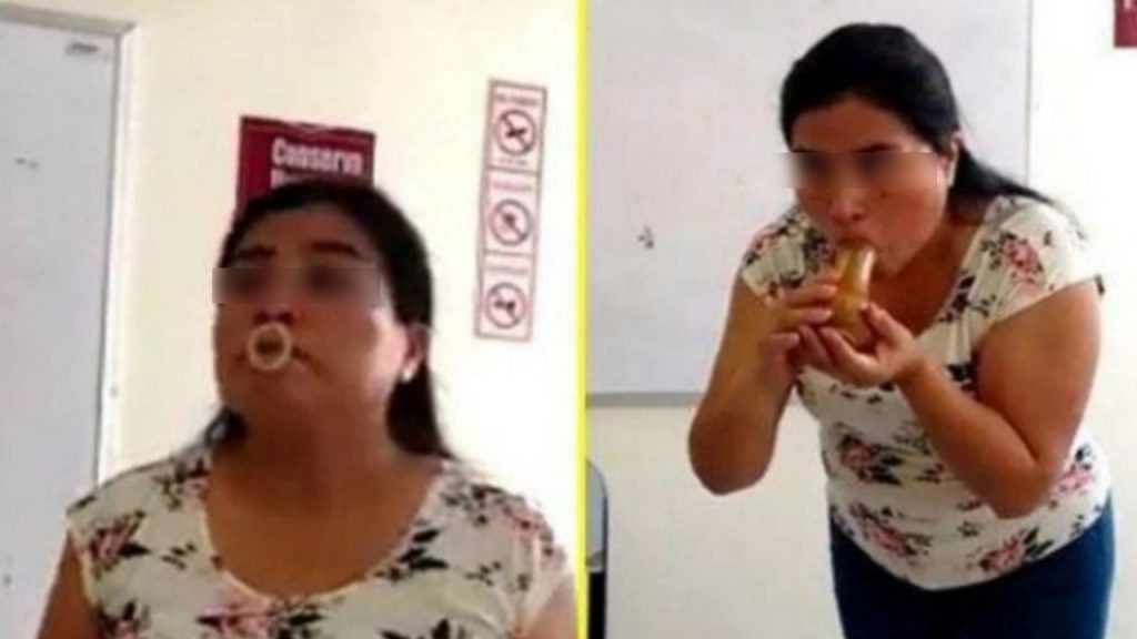Maestra enseña a alumnos cómo poner un condón… ¡con la boca!