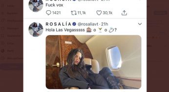 “Fuck Vox”: el polémico tuit de Rosalía contra partido español