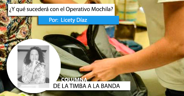 ¿Y qué sucederá con el Operativo Mochila?