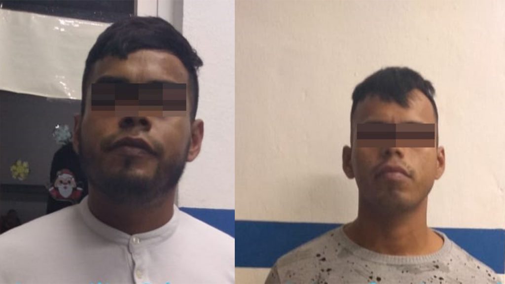 Policía de PDC detiene a sujetos portadores de arma de fuego