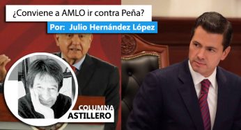 ¿Conviene a AMLO ir contra Peña?
