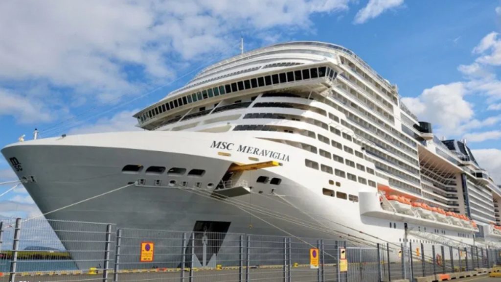 MSC Cruceros envían comunicado oficial sobre el MSC Meraviglia