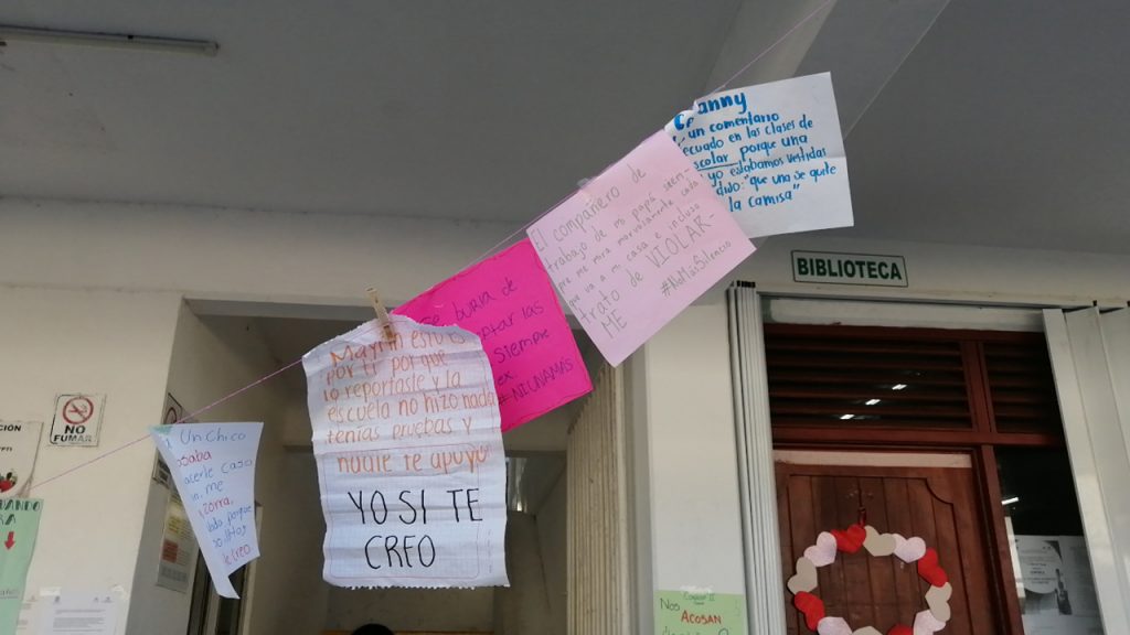 Señalan a acosadores sexuales en Conalep II