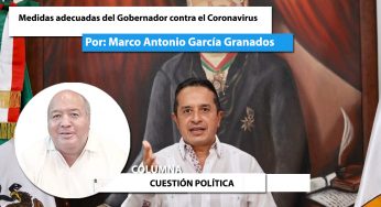 Medidas adecuadas del Gobernador contra el Coronavirus