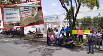 Fiscal reprime a ministeriales; despide a 30 elementos que se le encararon