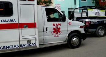 Por frustrar asalto, joven recibe cachazo en la mano