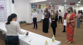 Inscriben ante el Ieqroo a los candidatos de la alianza ‘Juntos Haremos Historia’