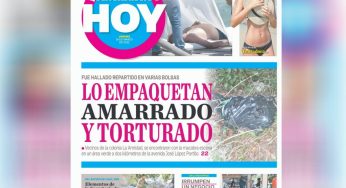 Tétrico hallazgo en la colonia La Amistad
