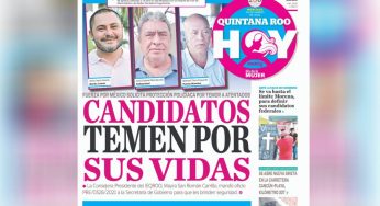 Candidatos temen por sus vidas