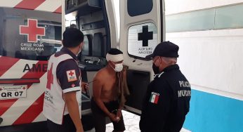 Pelea familiar termina mal en la 103; se agarran a machetazos