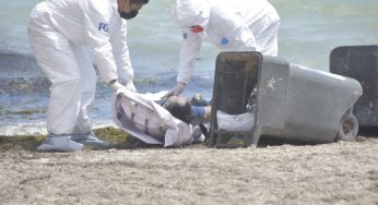 VIDEO Recalan cuerpos de desaparecidos en las costas de Cancún