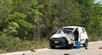 Muere repartidor de periódicos en el tramo carretero Mahahual-Cafetal