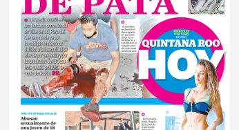 Hombre pierde la vida desangrado; se rebana la pierna por las chelas