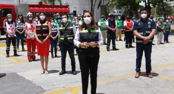 Participa en Primer Simulacro Nacional 2021, Ayuntamiento de Benito Juárez