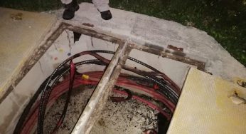 Por vandalismo registran apagón masivo
