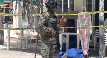 Ataque armado en Playa Tortugas de Cancún deja dos hombres muertos y una mujer turista herida