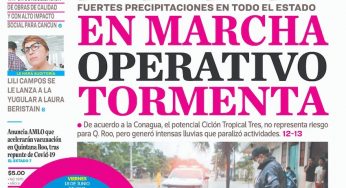 Intensas lluvias afectan a todo el estado