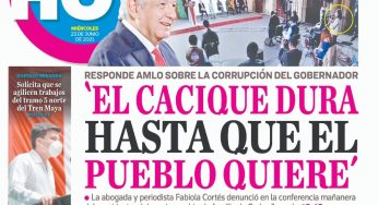Exhiben corrupción del gobernador Carlos Joaquín ante AMLO