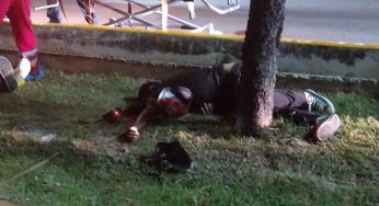 Motociclistas sufren trágico accidente