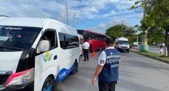 Sancionan a transportistas