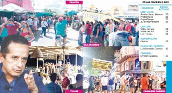 Descontrol total por el Coronavirus en Quintana Roo