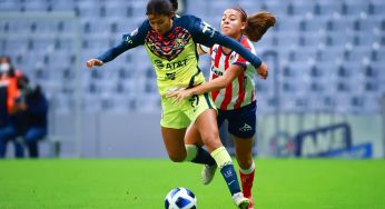 Monserrat Saldívar, con América, volvió a ser titular