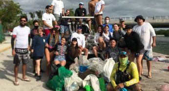 Denuncian playas contaminadas en el Caribe Mexicano