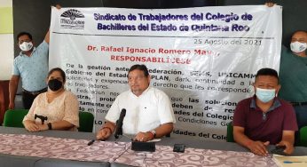 Docentes emplazan a huelga