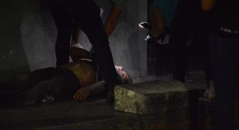 Hombre muere en la vía pública