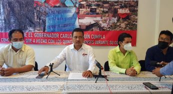 Carlos Joaquin se olvida de familias, No cumple compromiso