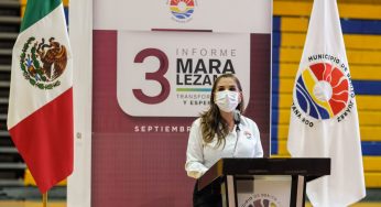 Disminuye Mara Lezama la deuda heredada en Benito Juárez