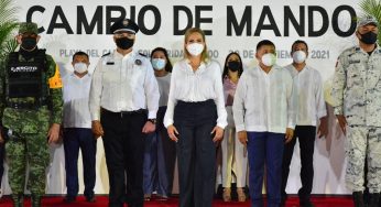 Lili Campos encabeza presentación de Raúl Tassinari González al frente de la Secretaría de Seguridad Pública y Tránsito Municipal