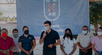 Diputado Gustavo Miranda activa programa “Adopta una escuela” para su rehabilitación, con participación de empresarios