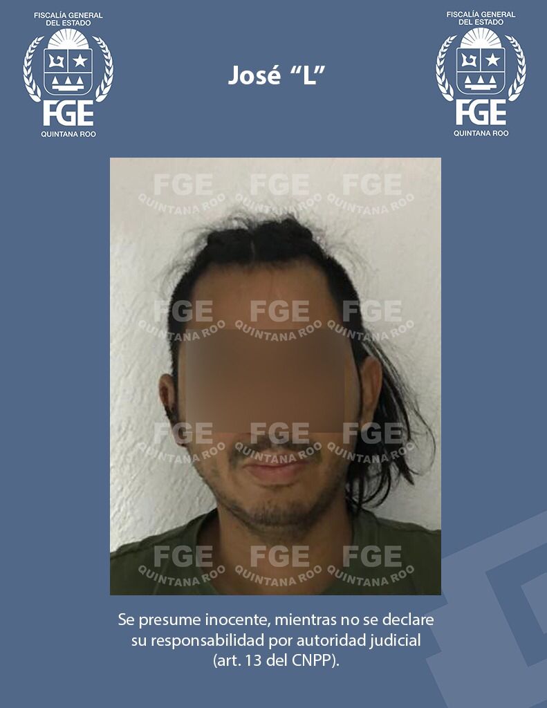 FGE cumple orden de aprehensión en contra de José “L” por su probable participación en hechos ocurridos en Tulum