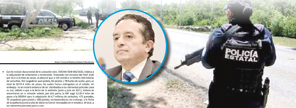 Gobierno de Carlos Joaquín realizan fraude por compra de armas